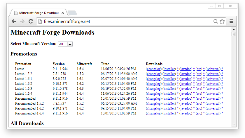 Minecraft forge server. Forge installer.